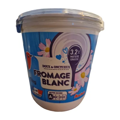 Fromage blanc 3,2 % MG Auchan