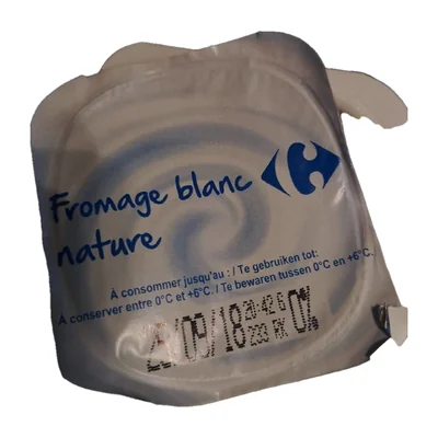 Fromage blanc nature 0% Carrefour