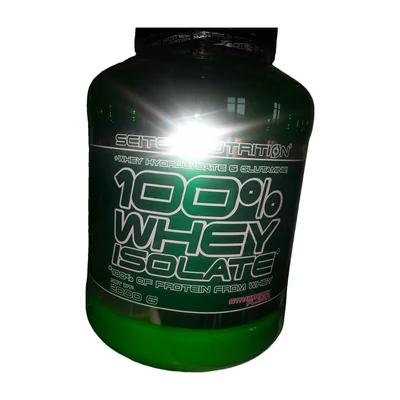 100% Whey Isolate - Fraise - 2000 Scitec nutrition