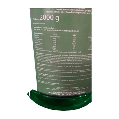 100% Whey Isolate - Framboise - 2000 Scitec nutrition