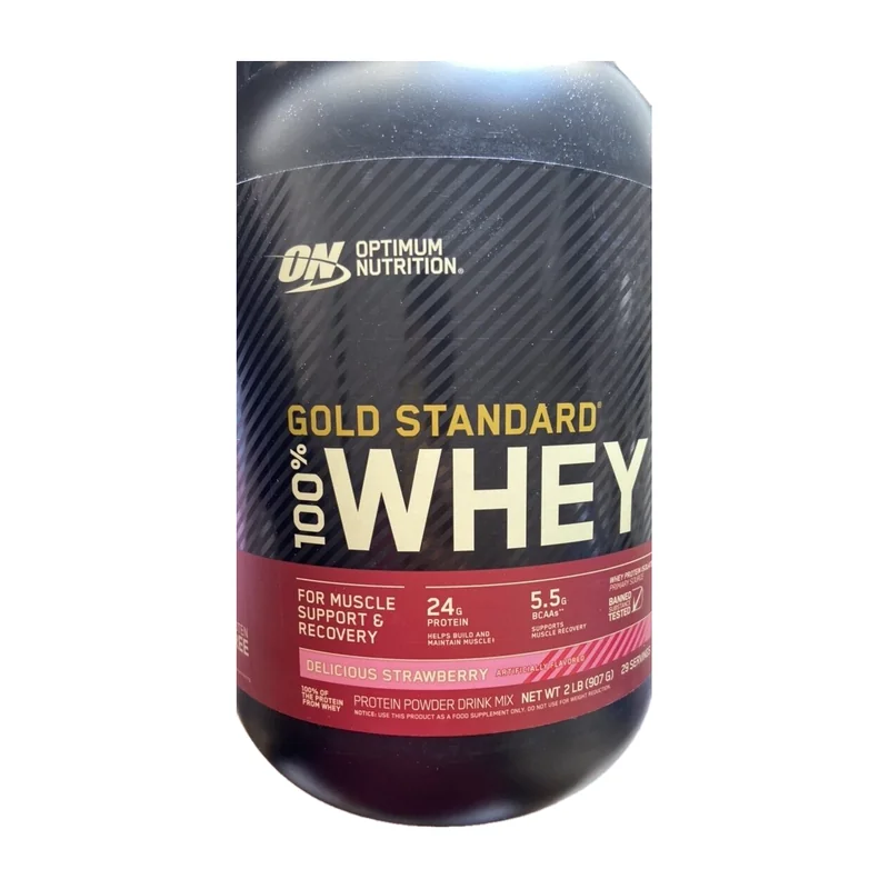 100 % Whey Gold Standard - 908 - Fraise Optimum Nutrition