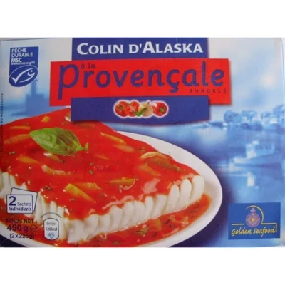 Colin d'Alaska à la provençale surgelé