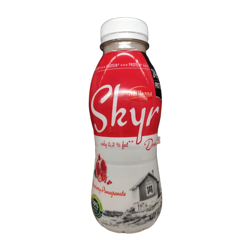 Skyr drink fresa y granada Milbona
