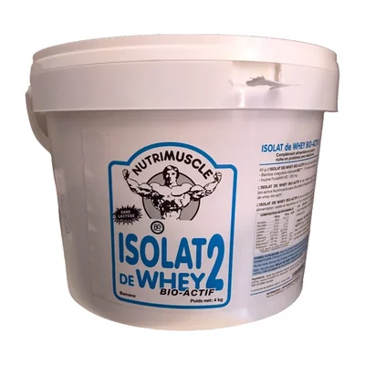 Isolat de whey bio-actif 2 Nutrimuscle