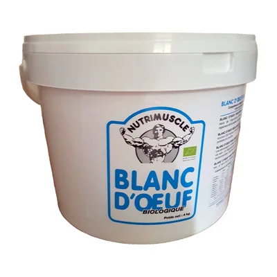 Blanc d’œuf Biologique Nutrimuscle