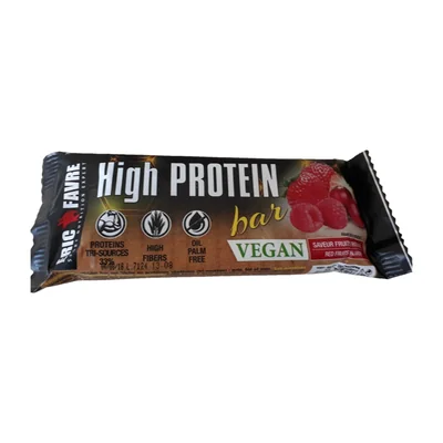 High protein bar vegan Eric favre