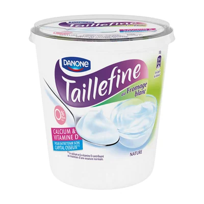 Taillefine recette au fromage blanc nature 850 g Danone