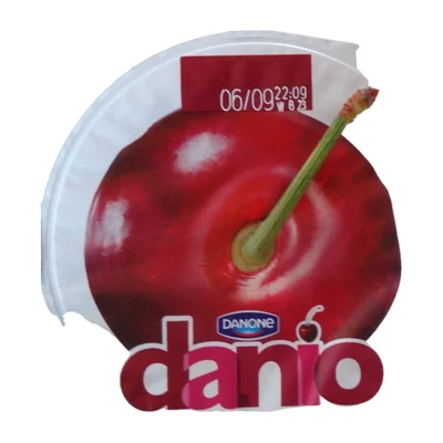 Danio - Spécialité laitière sur lit de cerises sucré Danone
