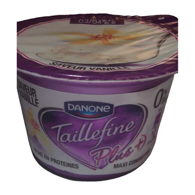 Taillefine Plus Saveur Vanille (0 % MG) Danone