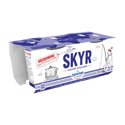 Danone skyr 140 g x 2 nature Danone