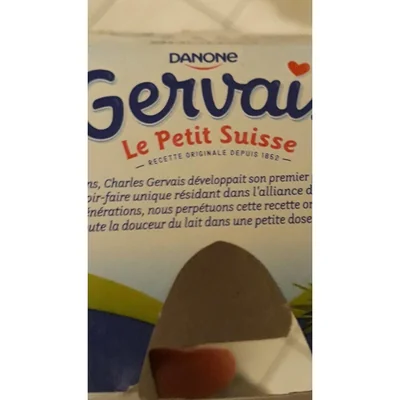 Le petit suisse gervais nature 9,5% 60 g x 6 Gervais