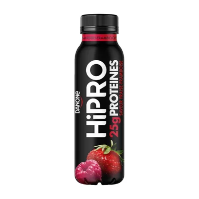 Yaourt à boire fraise framboise Danone