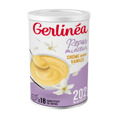 Crème saveur vanille