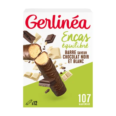 Barres saveur chocolat Noir&Blanc