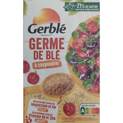 Germe de blé à saupoudrer Gerblé