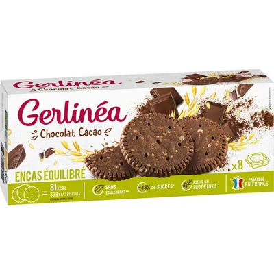 Biscuit Chocolat cacao Gerlinéa