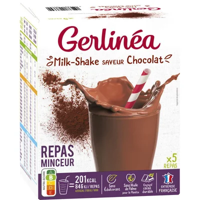 Milk Shake saveur Chocolat Gerlinéa