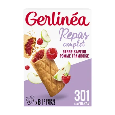Repas Équilibré barre saveur Pomme Framboise