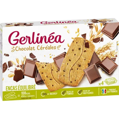 Biscuit Chocolat Céréales Gerlinéa