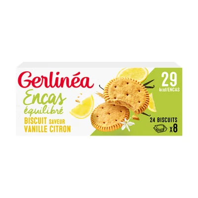Biscuit saveur vanille citron