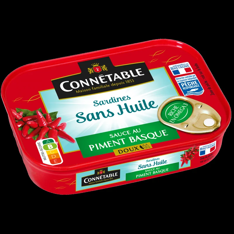 Sardines au piment Connétable