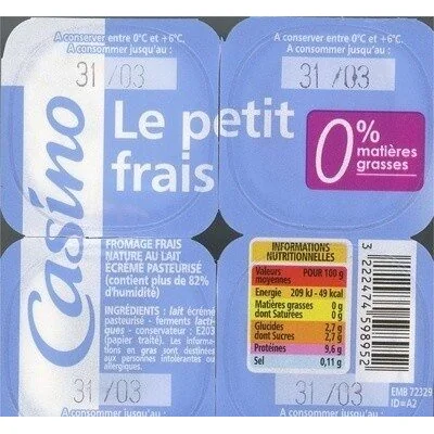 Le petit frais 0% Casino