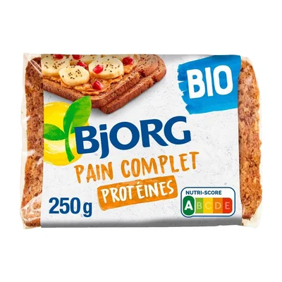 Pain complet protéines Bjorg