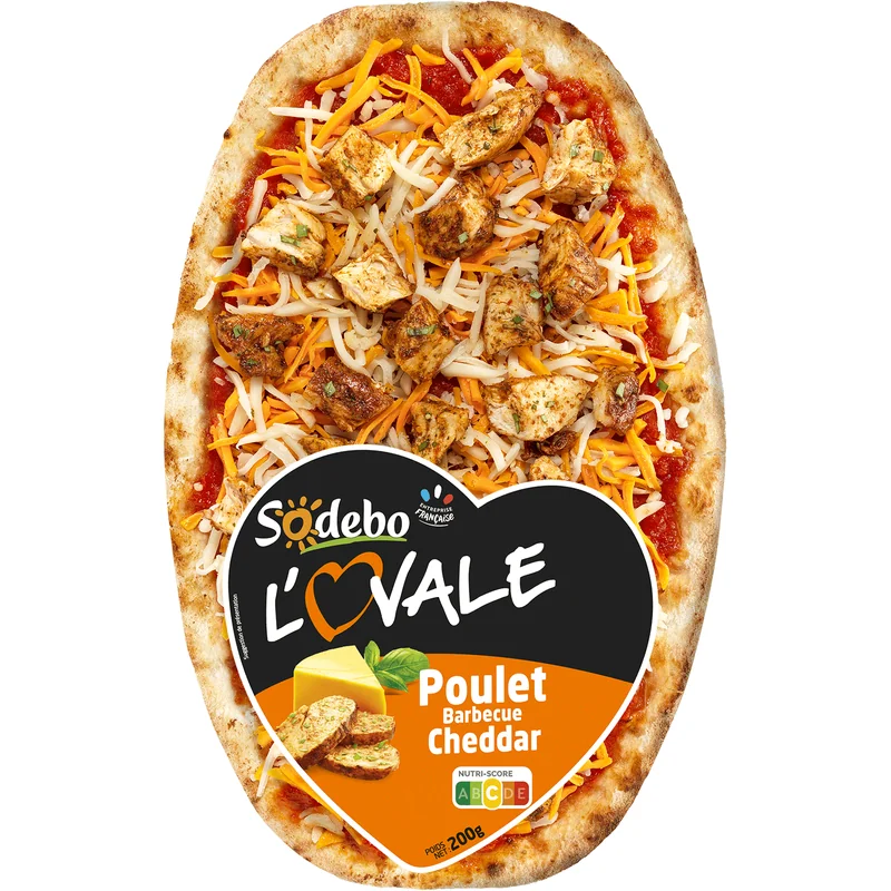 L'Ovale poulet cheddar Sodebo