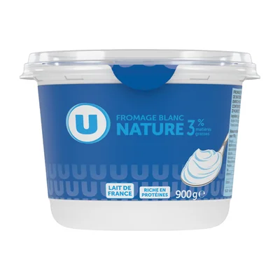 Fromage blanc Nature 3% MG U