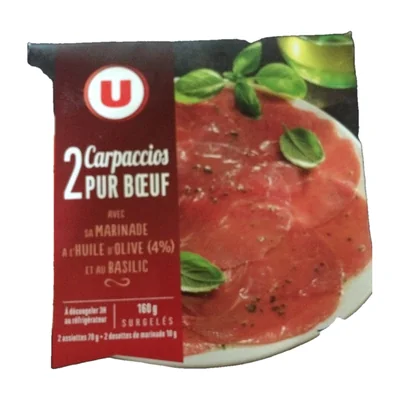 Carpaccios pur boeuf