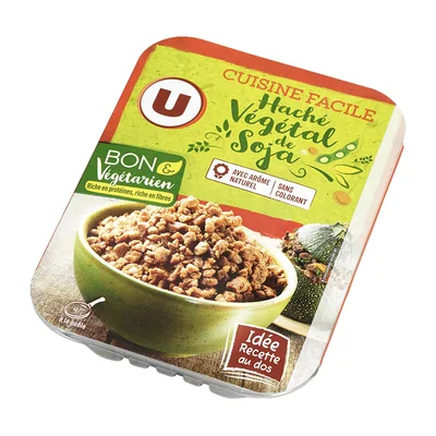 Haché végétal de soja
