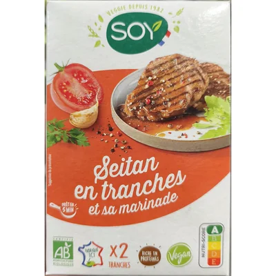 Seitan en tranches NUTRITION ET SANTE SAS