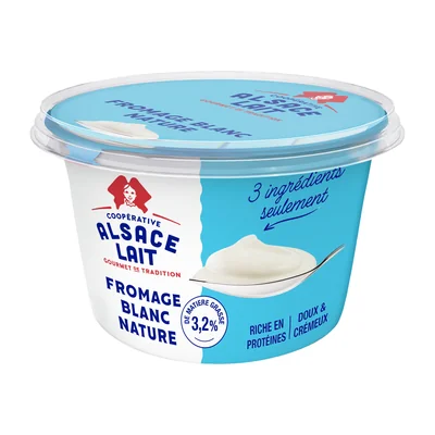 Fromage Blanc Nature 3.2% MG Alsace Lait