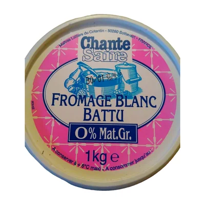 Fromage blanc Battu 0% Chante Saire