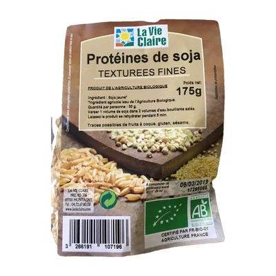 Protéines de soja La Vie Claire