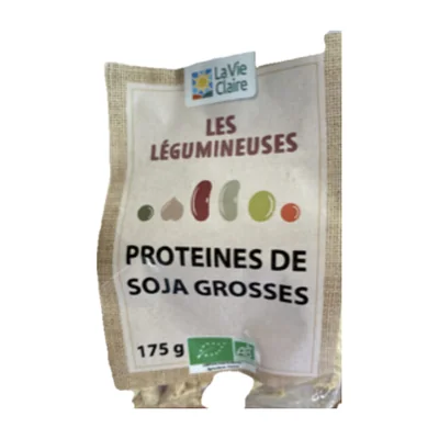 Protéines de soja grosses La Vie Claire