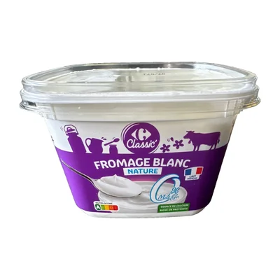 Fromage Blanc Nature 0% classic