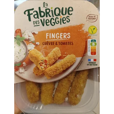 Fingers chèvre tomates séchées La Fabrique des Veggies