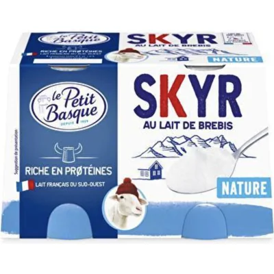 Skyr nature au lait de brebis Le Petit Basque