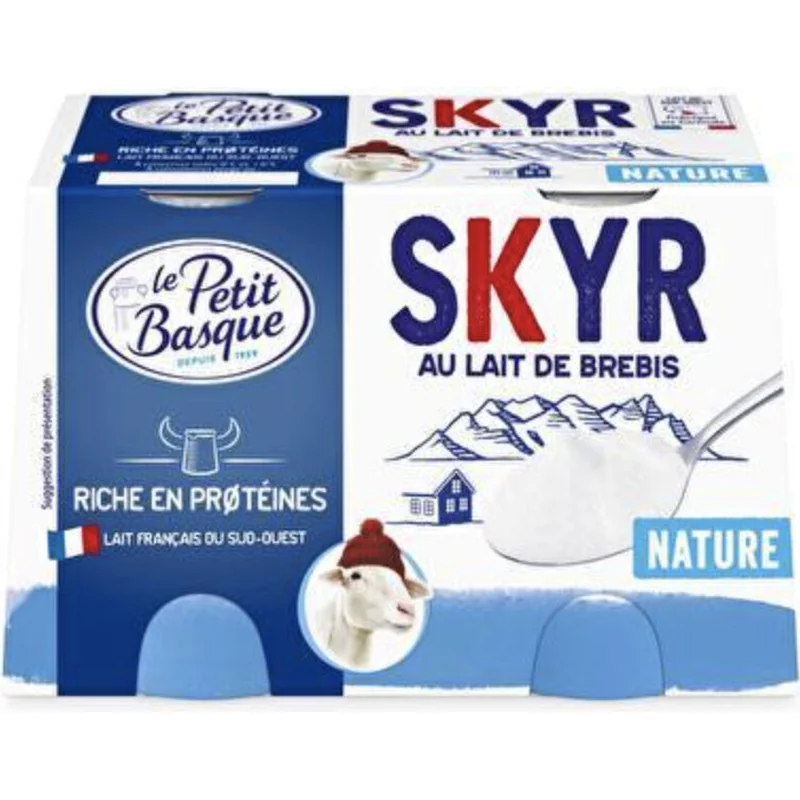Skyr nature au lait de brebis Le Petit Basque