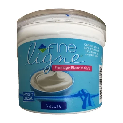 Fine Ligne fromage blanc maigre Leader Price