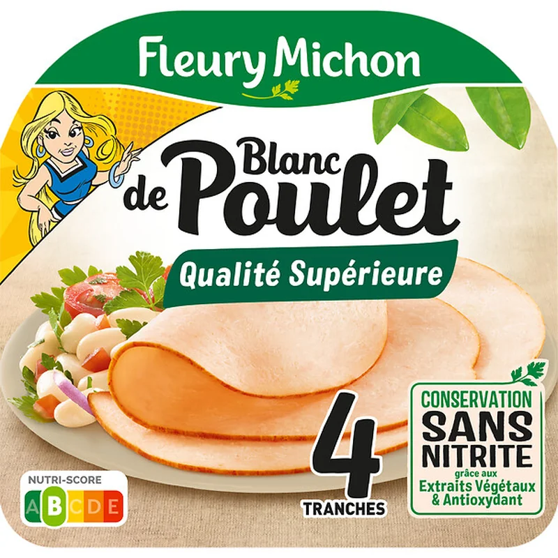 Blanc de Poulet 100% Filet Fleury Michon