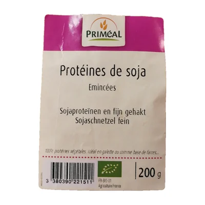 Protéines de Soja émincées Priméal