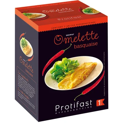 Protifast Omelette Basquaise 7 Sachets (preparation) Protifast