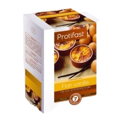 Protifast Flan Vanille En Cas Hyperproteine 7 Sachets (dessert) Protifast