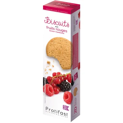 Protifast Biscuits fruits rouges (20 biscuits) Protifast