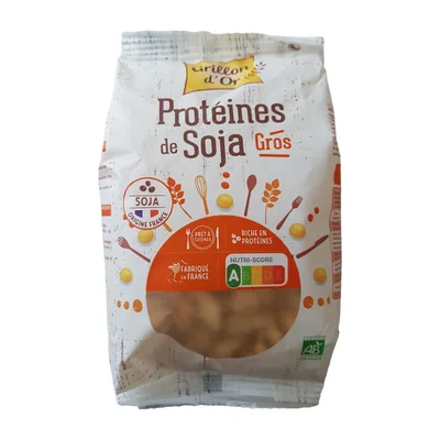 Protéines de soja gros Grillon d'Or