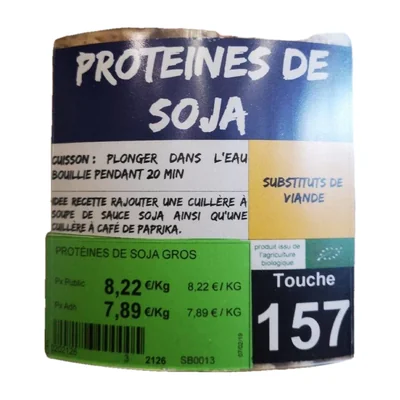Proteine De Soja Gros Vrac Grillon d'Or