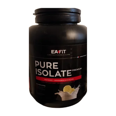 Eafit Pure Isolate Premium Lemon 750G (muscular Construction) Eafit