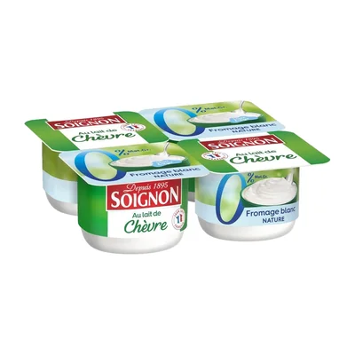 Fromage blanc chèvre nature Soignon